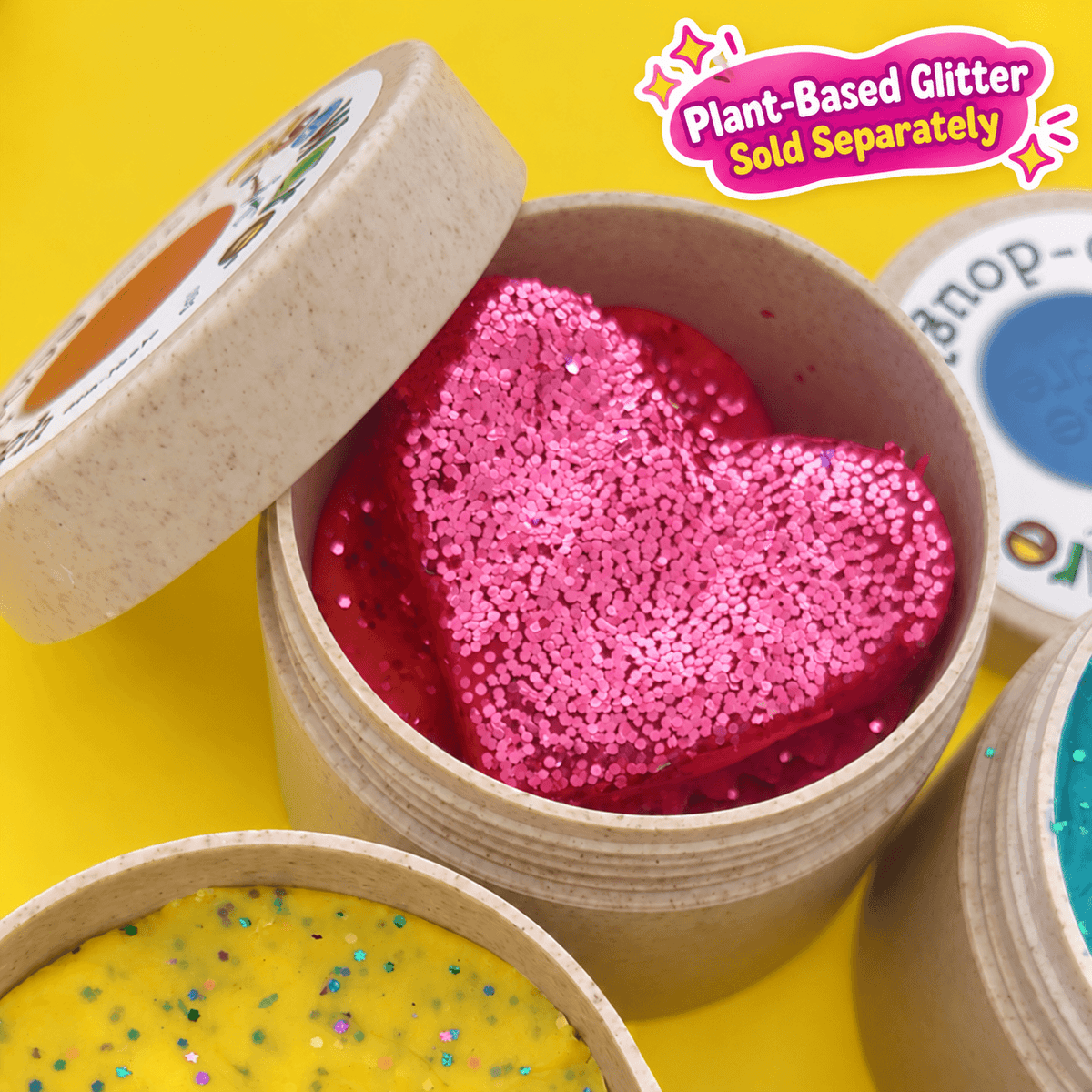 Eco-Dough (4-Pack) – Natural, Non-Toxic Multi-Colors by elseware unplug