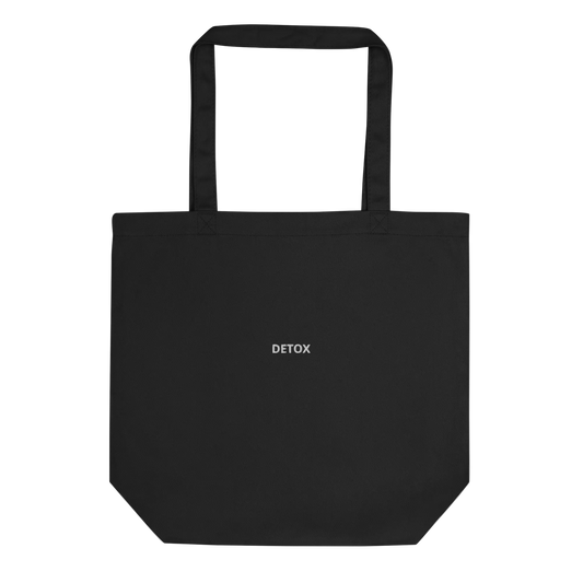 Detox Organic Cotton Tote Bag by Detox Your Dome