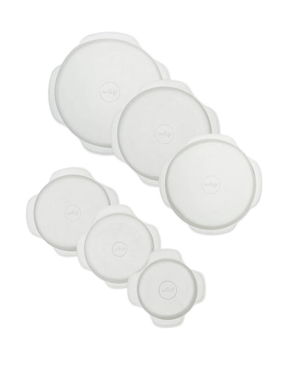W&P - Reusable Silicone Stretch Lids - Set of 6 Assorted Sizes