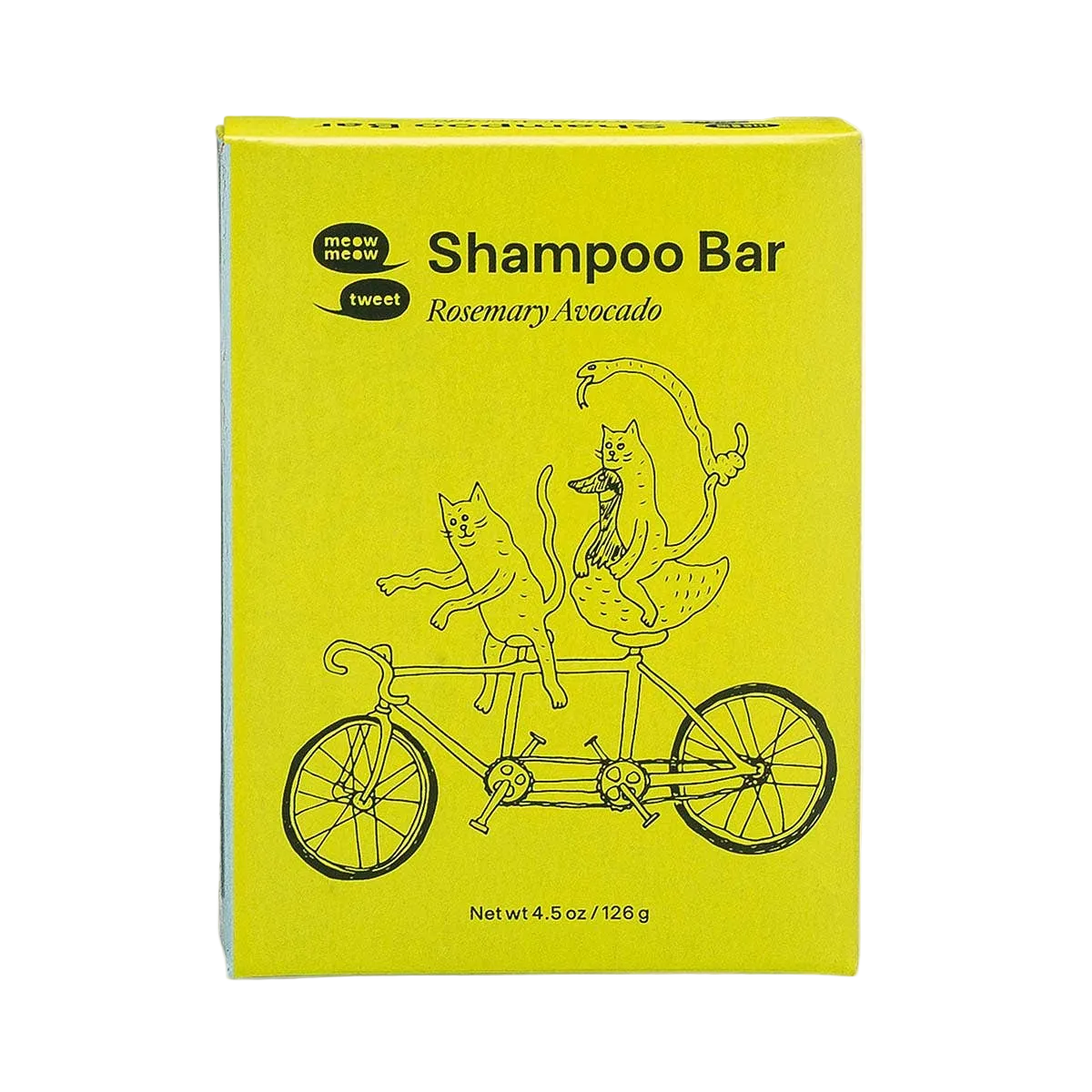 Rosemary Avocado Shampoo Bar by Meow Meow Tweet