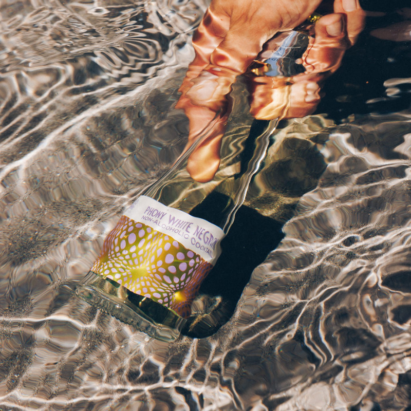 St. Agrestis Non-Alcoholic Phony White Negroni.