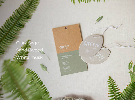 Grow Fragrance - Woodland Sage Car Freshener