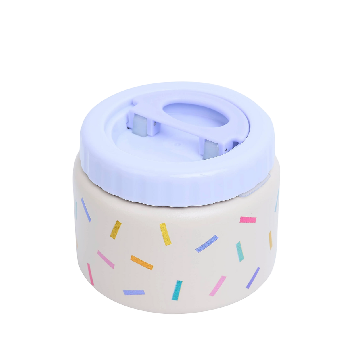Kids Thermo Food Jar Confetti 350ml by the cotton cloud