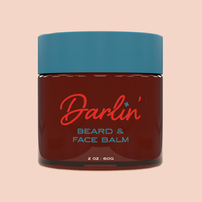 Darlin' Skincare - Tallow Beard Balm | Men's Skincare Beard & Face Moisturizer