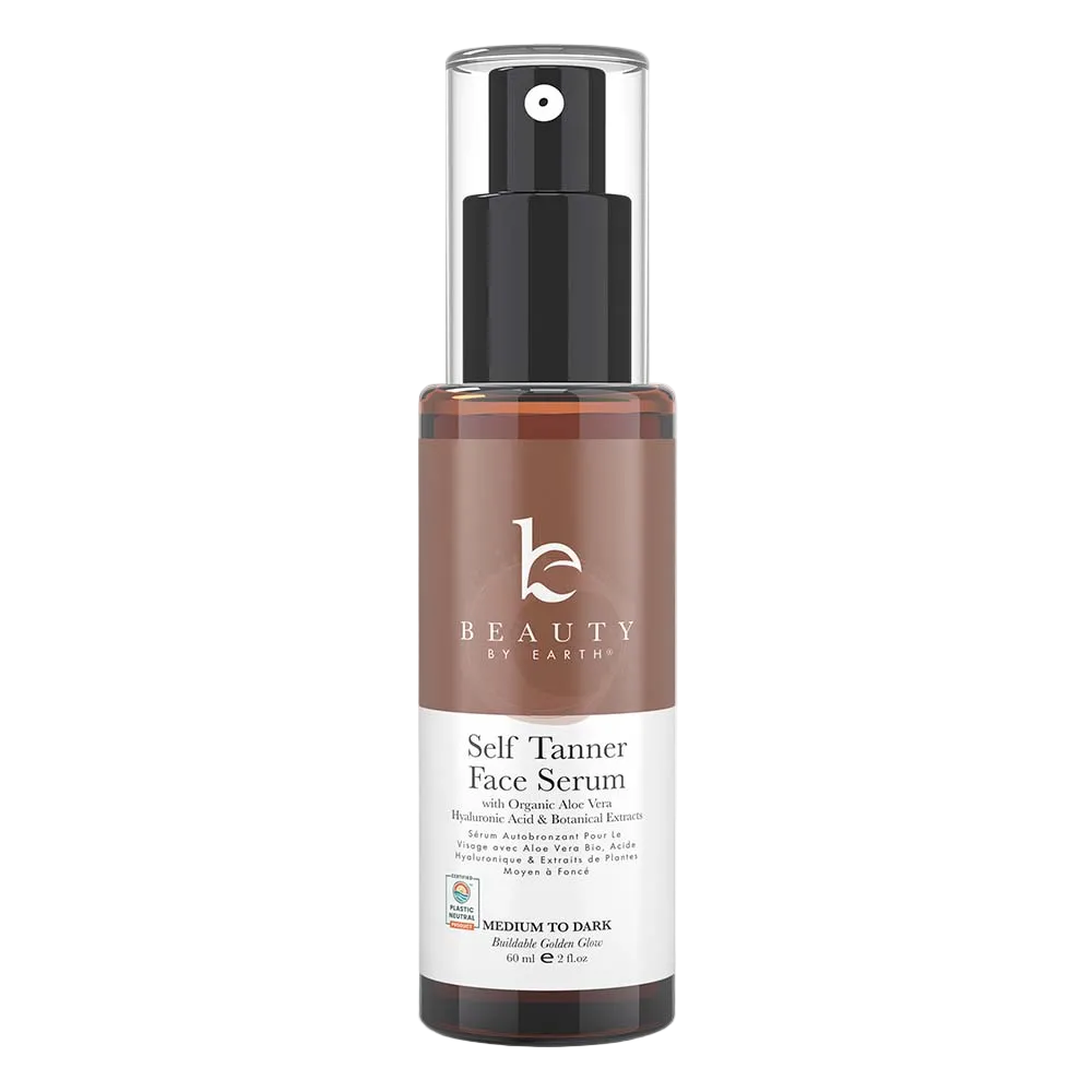 Self Tanner Hyaluronic Acid Face Serum by Beauty By Earth