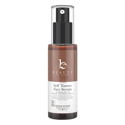 Self Tanner Hyaluronic Acid Face Serum by Beauty By Earth