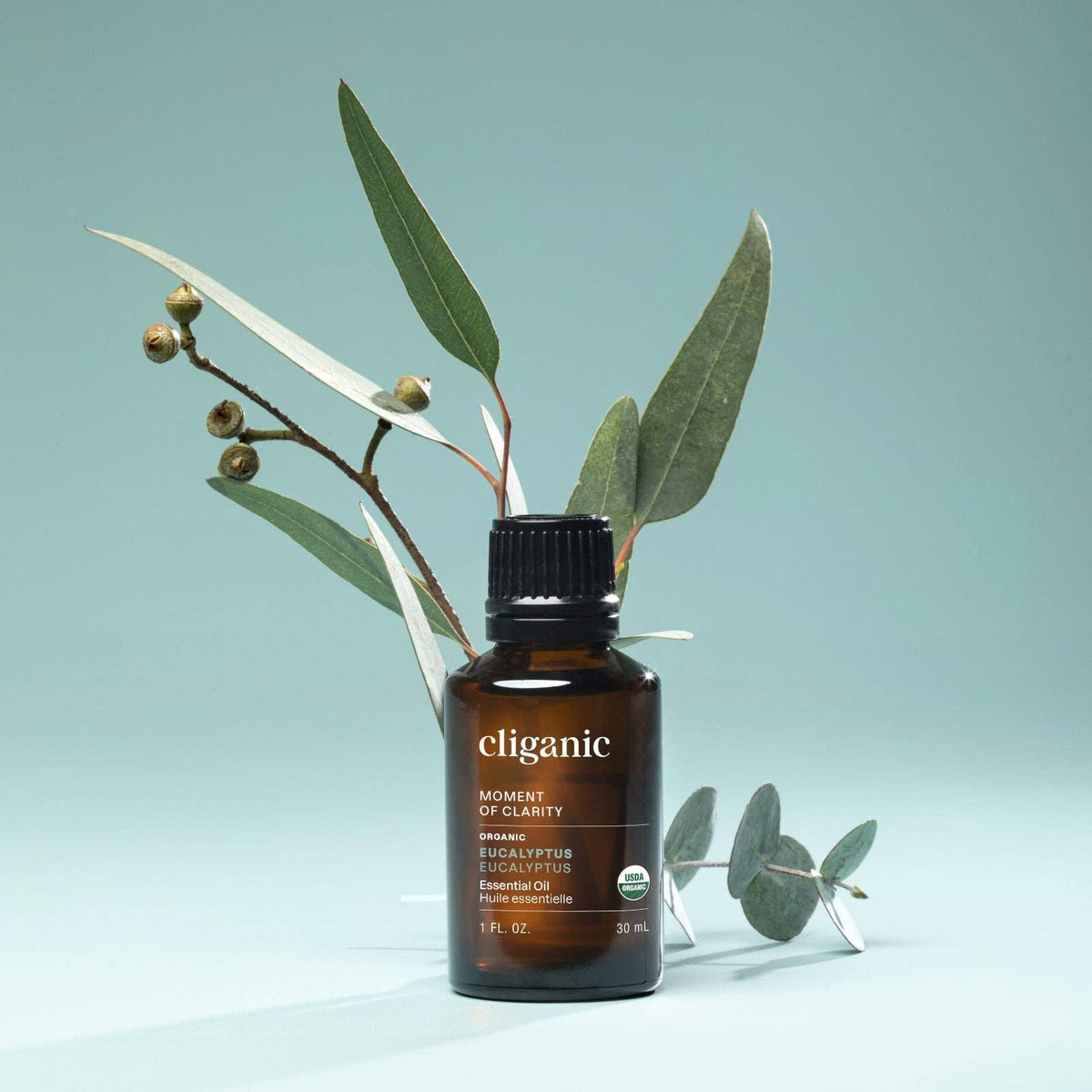 Cliganic - Organic Eucalyptus Essential Oil 1oz