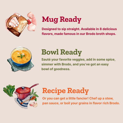 Organic Fire Cider Bone Broth by Brodo Broth Company