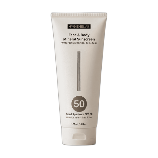 Face and Body Mineral Sunscreen by HygieneLab