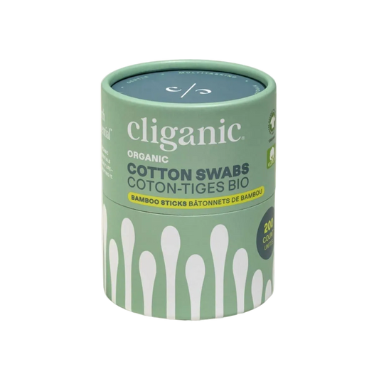 Organic Cotton Swabs - Bamboo Sticks