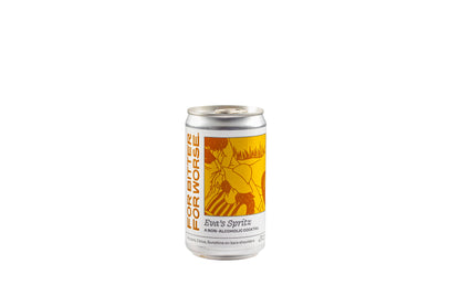 For Bitter For Worse - Eva's spritz cans nonalcoholic cocktail mocktail Dry January