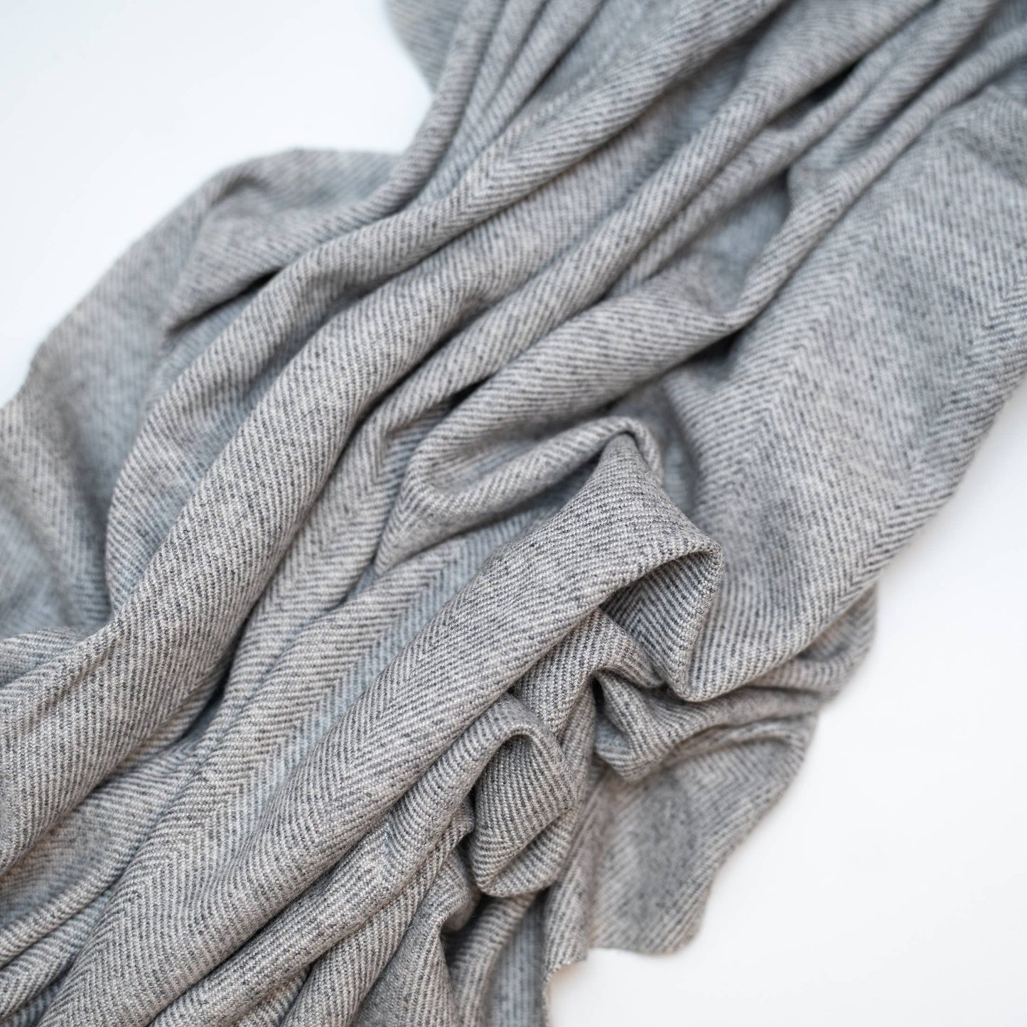 Christmas Luxury Herringbone Cashmere Blanket Throw RCLJ