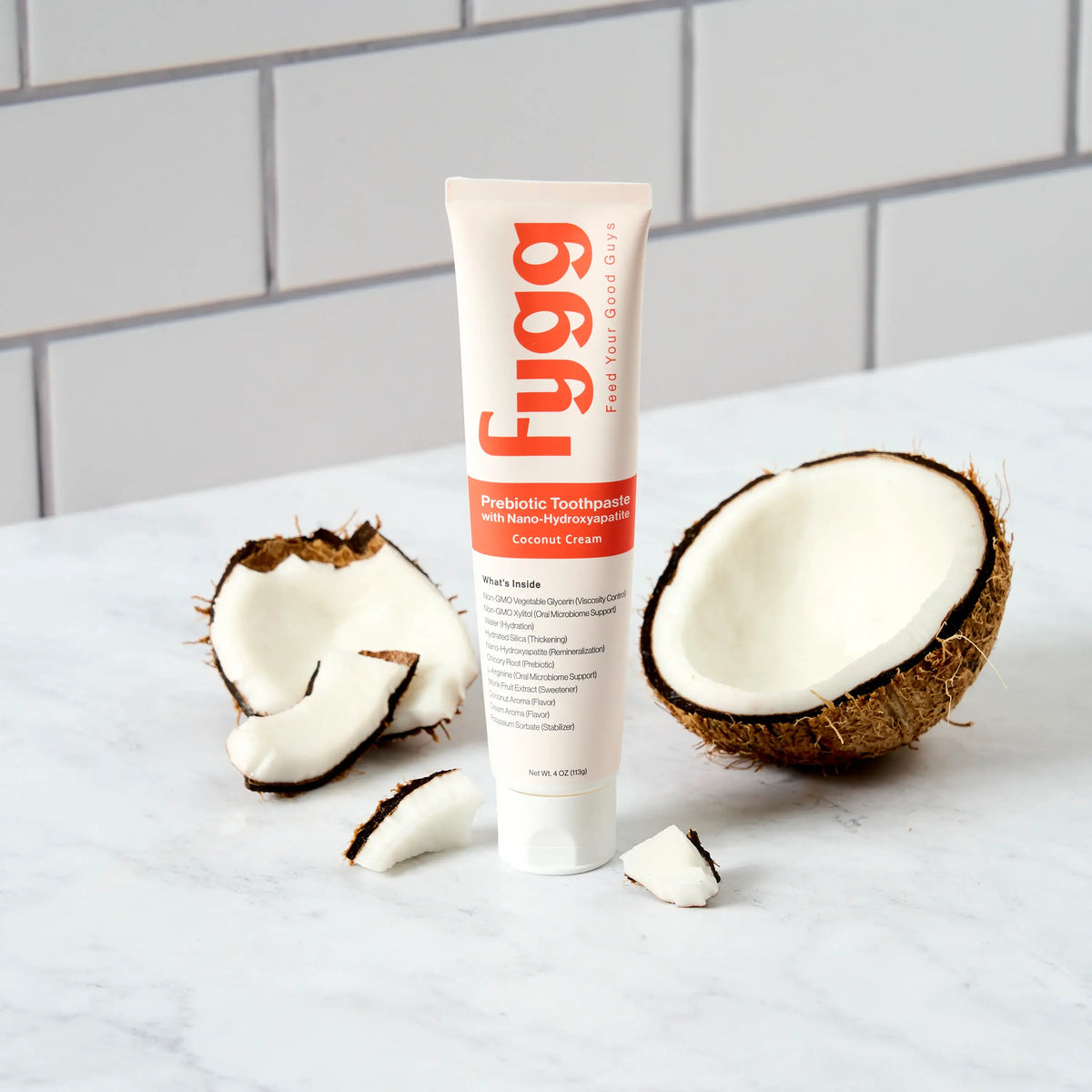 Coconut Cream Nano-Hydroxyapatite Toothpaste
