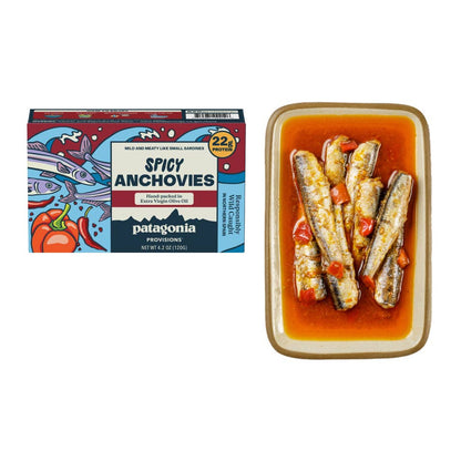 Patagonia Provisions - Tinned Fish - Spicy Spanish White Anchovies