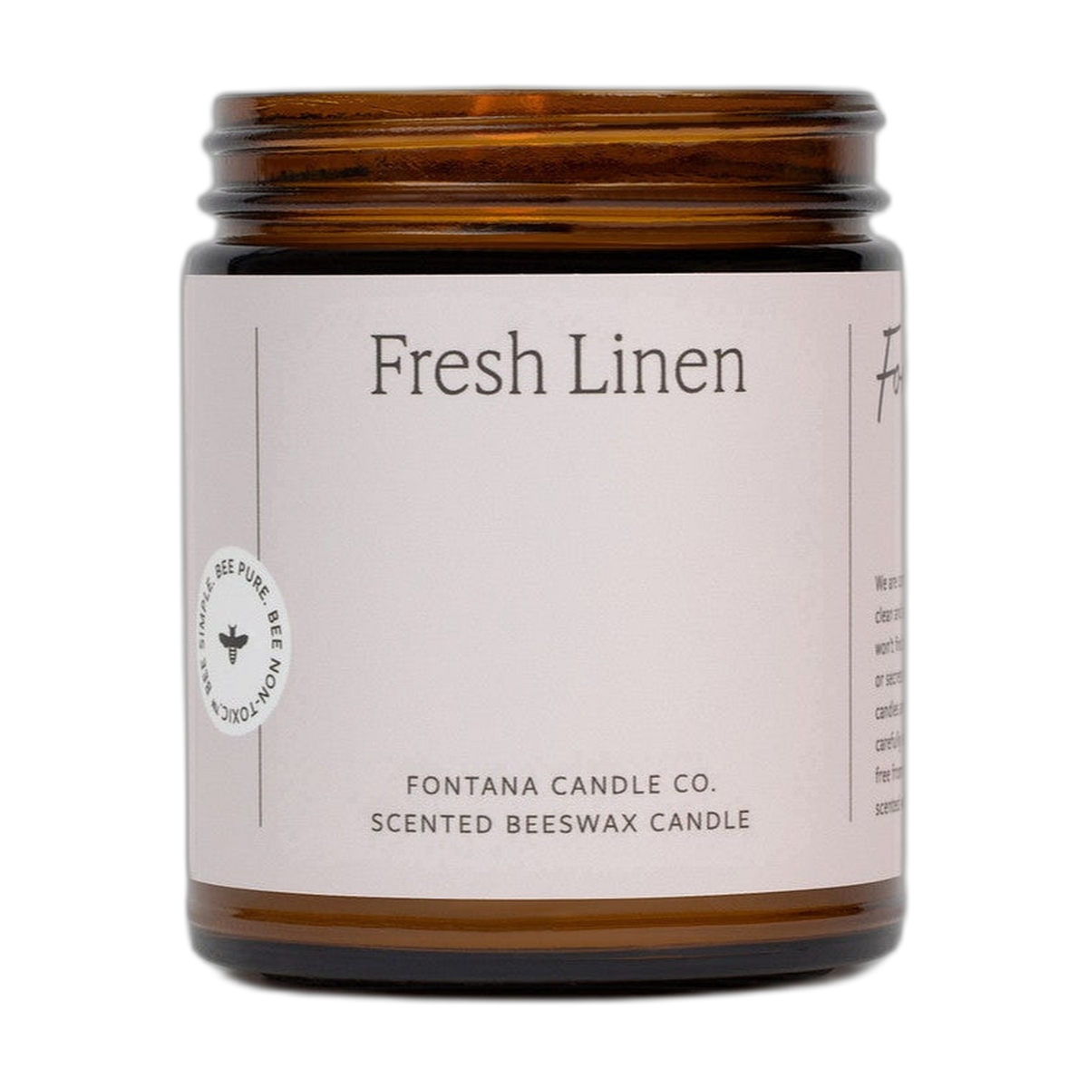 Fresh Linen Jar Candle