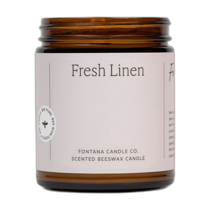 Fresh Linen Jar Candle