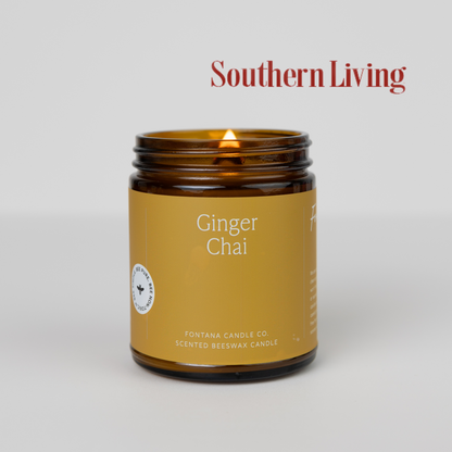 Ginger Chai Jar Candle by Fontana Candle Co