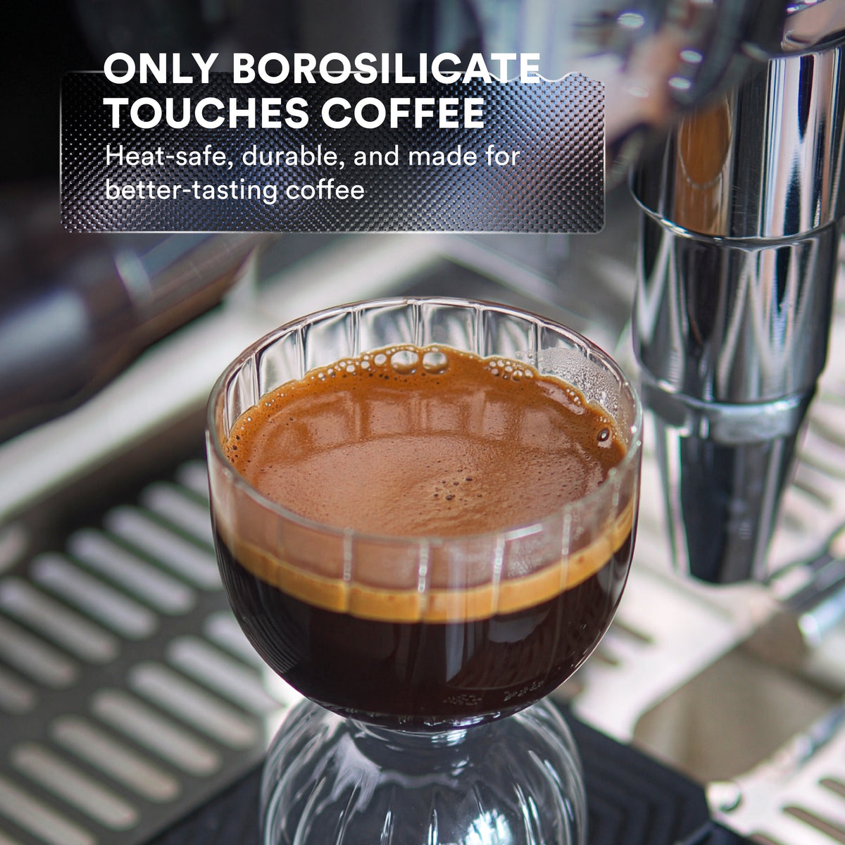 Espresso Shot Glass (Set of 2) by Ovalware