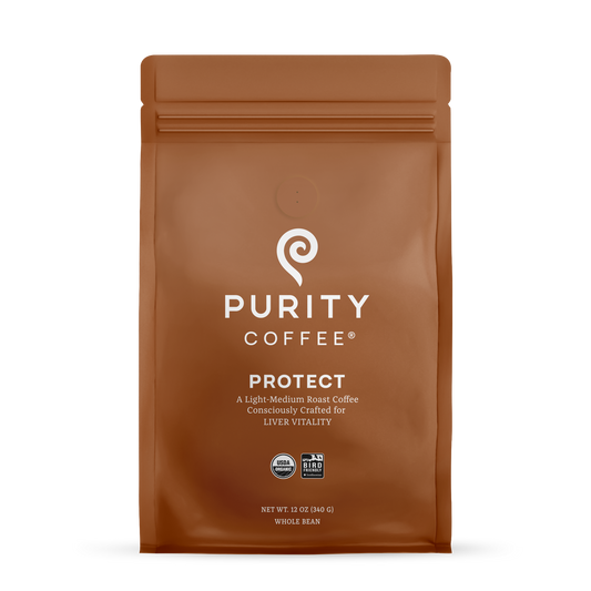 PROTECT: Light-Medium Roast Whole Bean Coffee by Purity Coffee