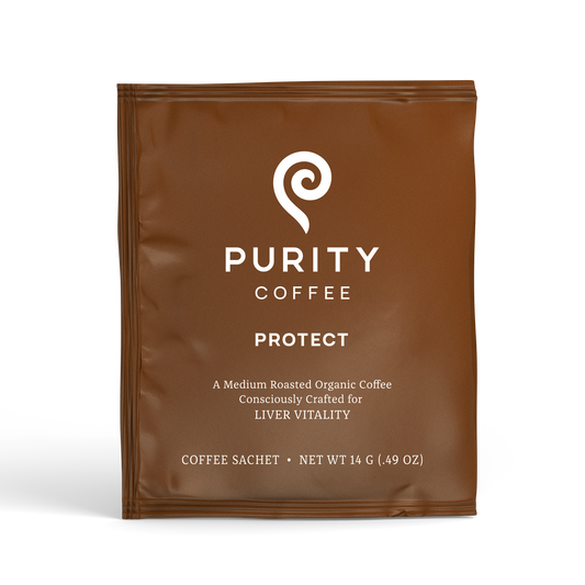 PROTECT: Light-Medium Roast Single-Serve Pocket Purity™ by Purity Coffee