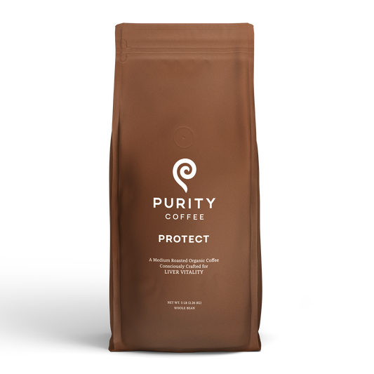 PROTECT: Light-Medium Roast Whole Bean Coffee by Purity Coffee