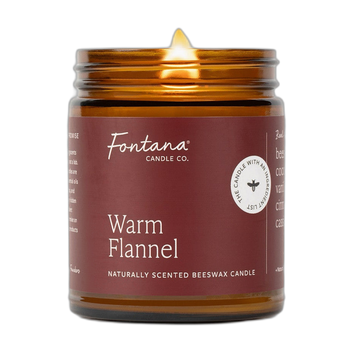 Warm Flannel Jar Candle