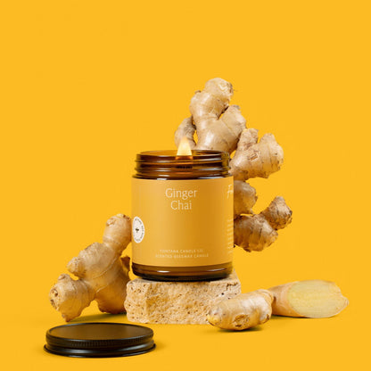Ginger Chai Jar Candle by Fontana Candle Co