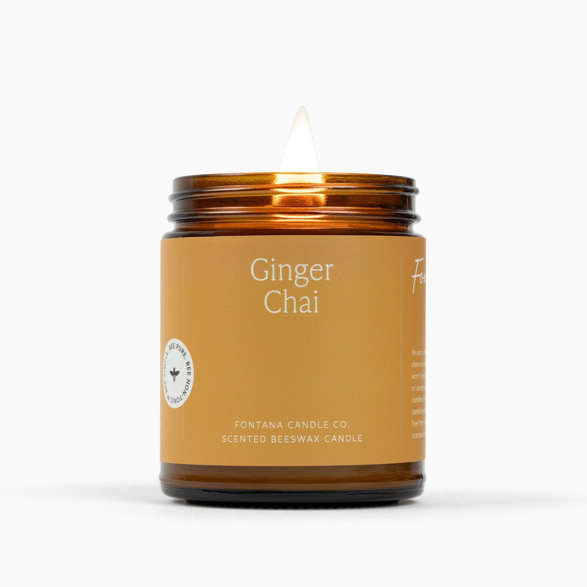 Ginger Chai Jar Candle by Fontana Candle Co