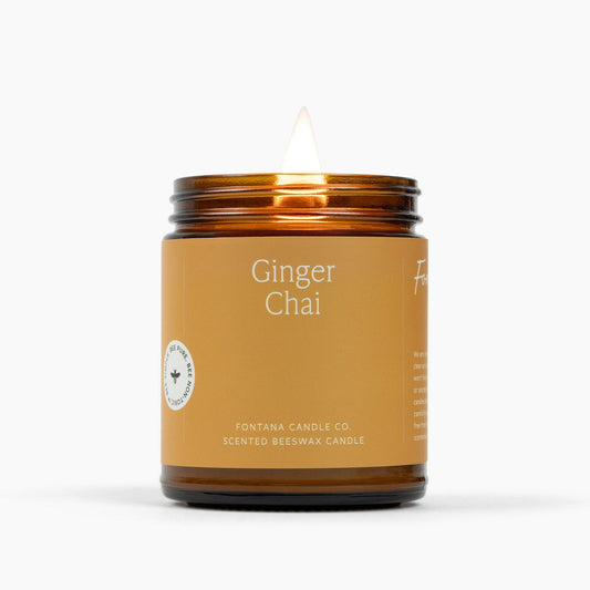 Ginger Chai Jar Candle by Fontana Candle Co